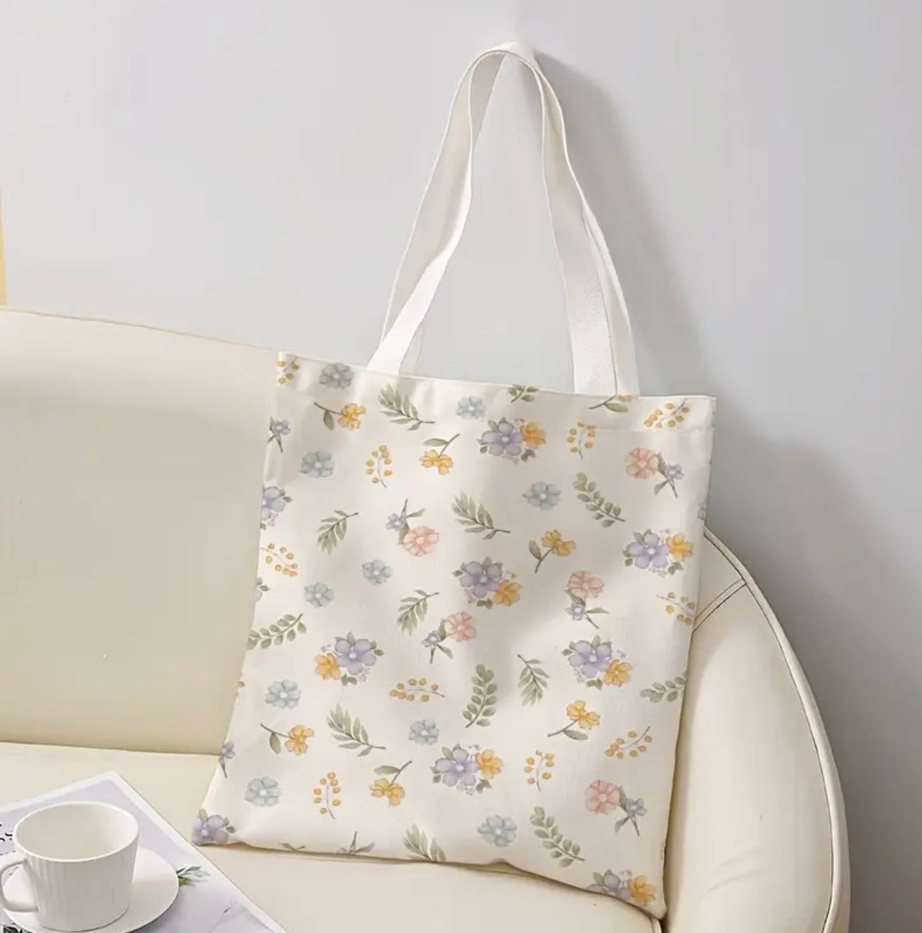 Floral tote bags - KesC & Co.