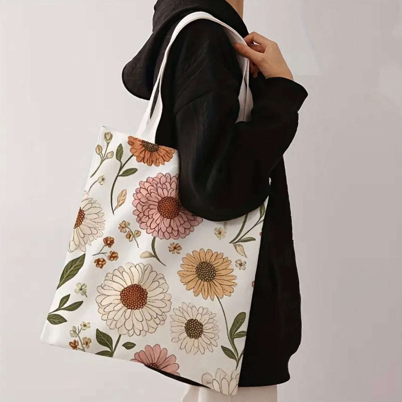 Floral tote bags - KesC & Co.